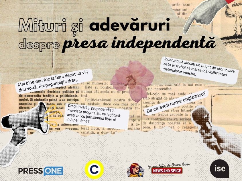 Mituri și adevăruri despre presa independentă. Eveniment PressOne