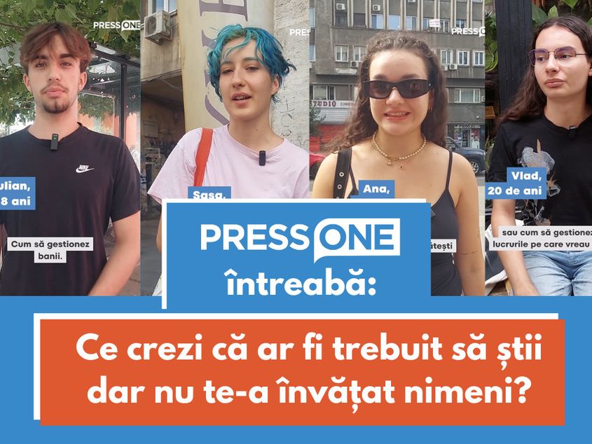 VIDEO. „Cum se plătesc taxele?”. Ce ar vrea să știe tinerii români dar nu i-a învățat nimeni